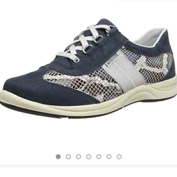 Mephisto Shoes - NWOB Mephisto Laser Navy Bucksoft Sneakers